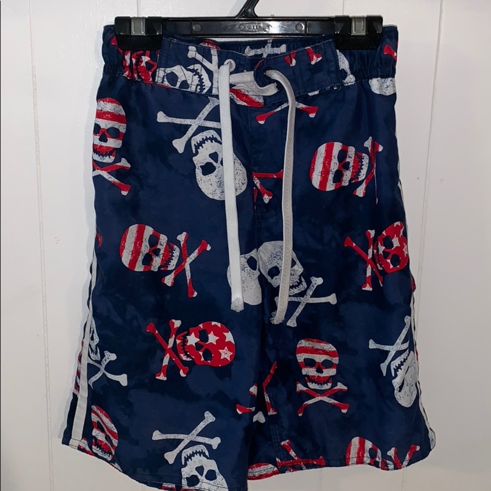 Size 8 Boys swim trunks